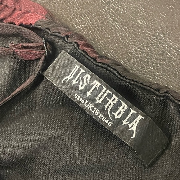 Disturbia Vesta Asymmetric Chiffon Midaxi Dress, US 14 - Picture 4 of 7